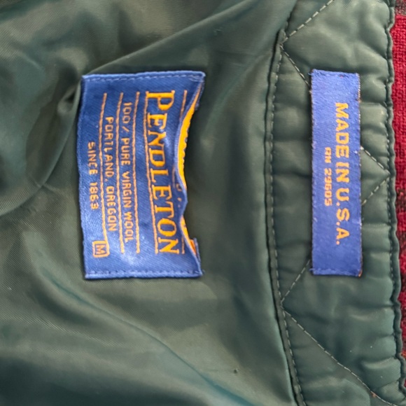 Pendleton Green Wool Jacket - Picture 4 of 4